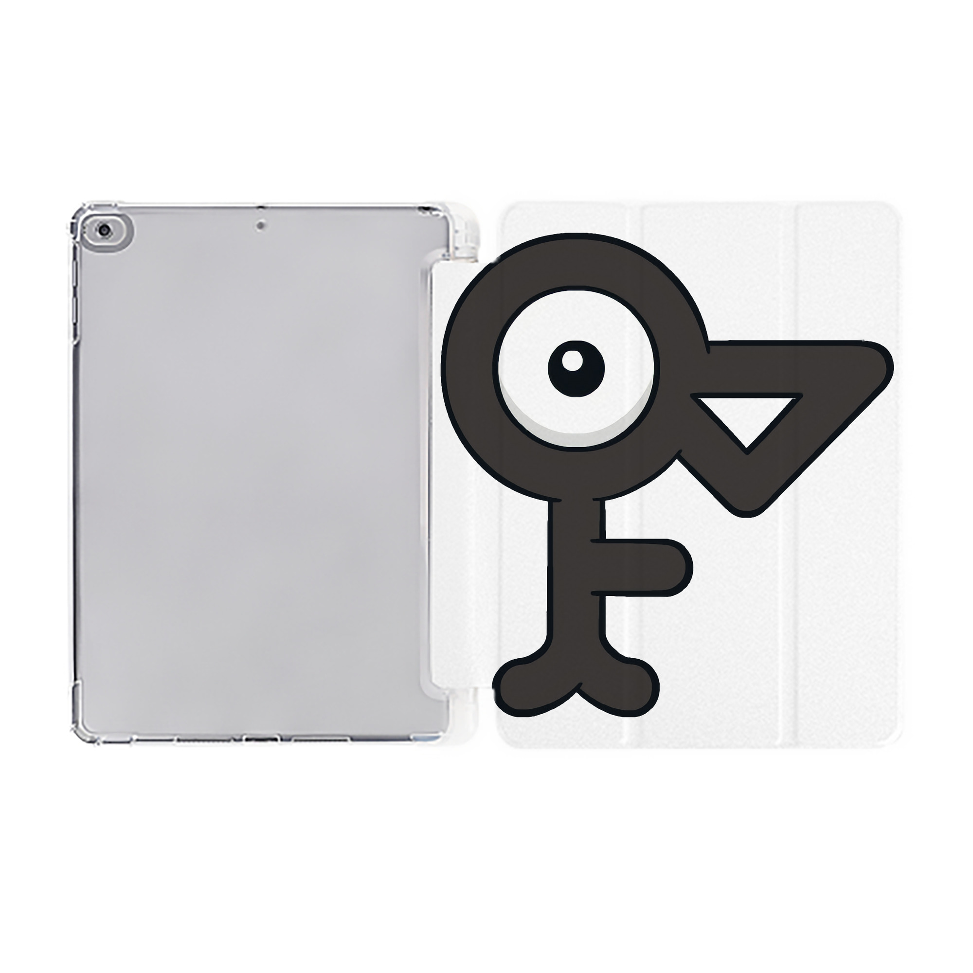（画像用） ポケットモンスター Pokémon IPad ケース ペン収納付き 三つ折りスタンド PUレザー×シリコン 対応機種9.5/10.5/10.9インチ